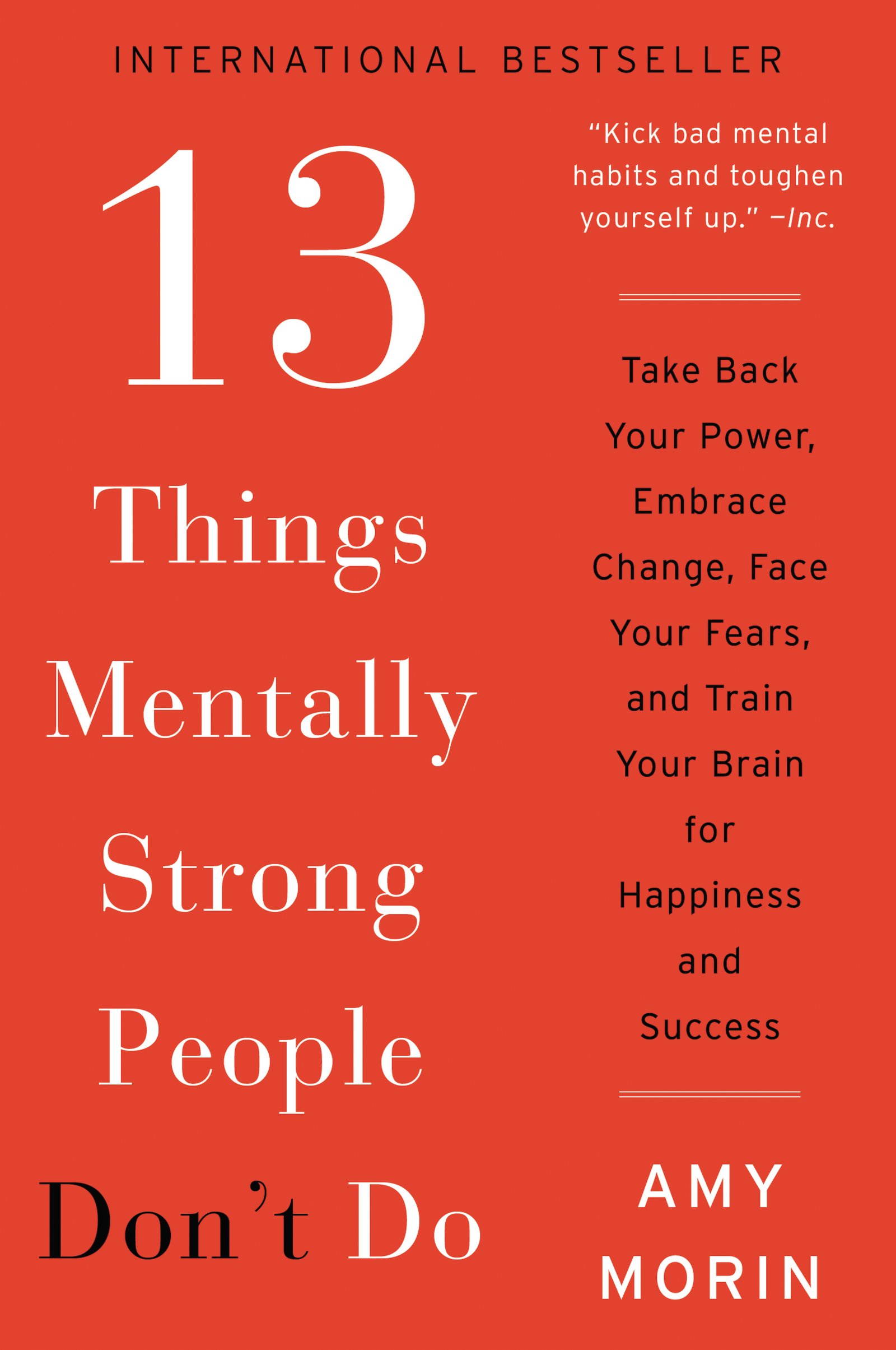 Cover of 13 Things Mentally Strong People Don't Do